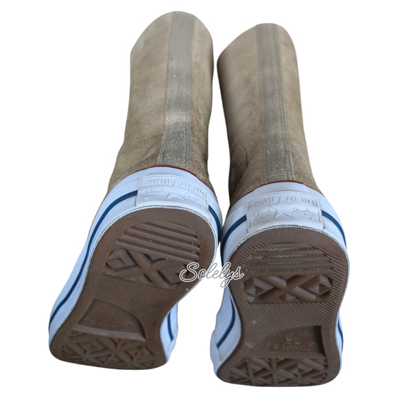 Converse x J.W. Anderson Chuck 70 XHI Suede Calf High Sneaker Boot Womens 8 - Picture 10 of 12